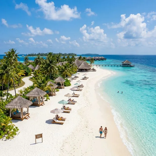 Beautiful tropical beach